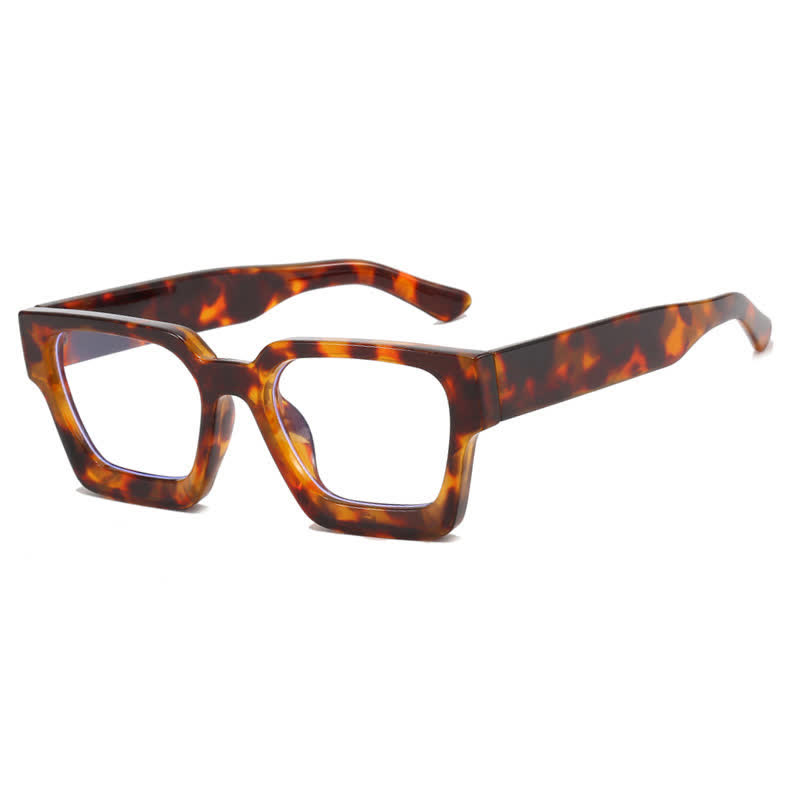 Spykay™ EG26761 Hipster Square Frame Concave Lenses Classic Retro Glasses