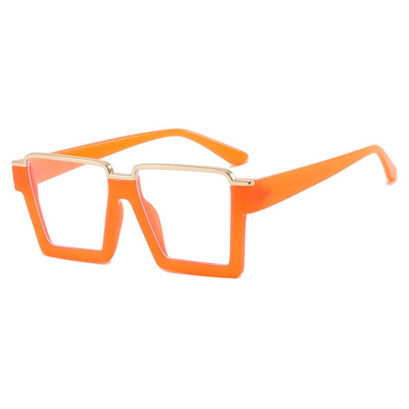 Spykay™ EG26785 Square Frame Trendy Semi-Rimless Anti-blue Light Glasses