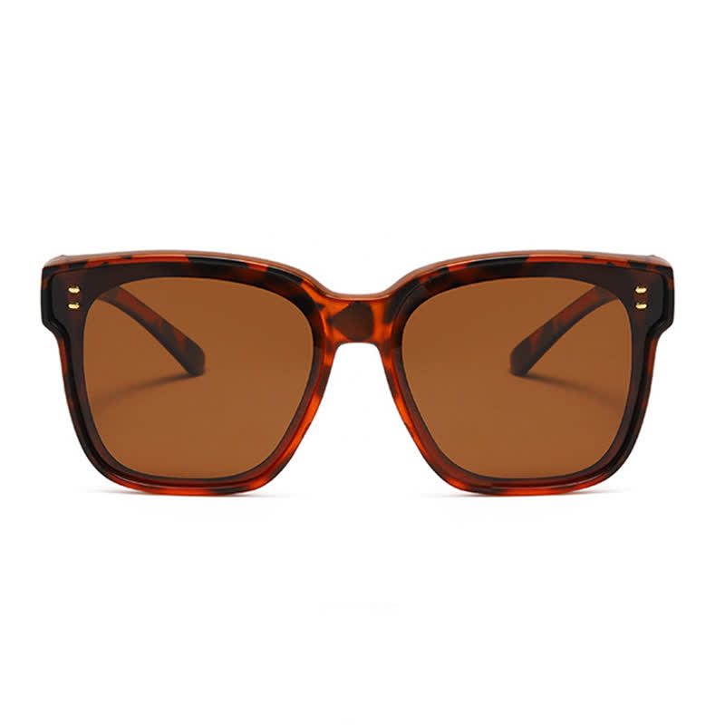 Spykay™ SG61007 Fit Over Glasses Square Frame Polarized Sunglasses for Women Men - image 3