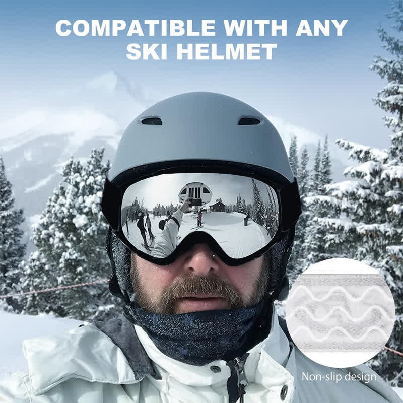 Spykay™ SG60981 Large Frame Anti Fog Over Glasses Ski Goggles for Men Women  - image 8