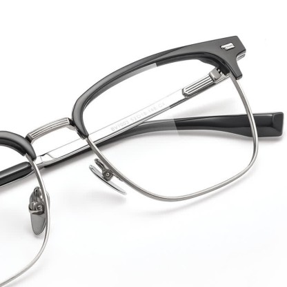 Spykay™ EG26919 Unsiex Retro Square Frame Anti-blue Light Browline Glasses - image 14