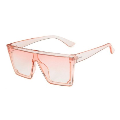Spykay™ SG1025 Trendy Large Frame One-piece Street Style Driving Retro Sunglasses