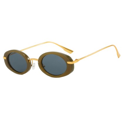 Spykay™ SG60840 Vintage Small Oval Frame Sunglasses