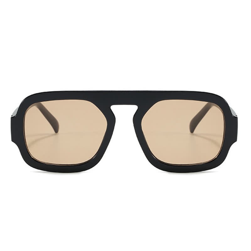 Spykay™ SG60722 Square Frame Leopard Print Cycling Aviator Sunglasses - image 25