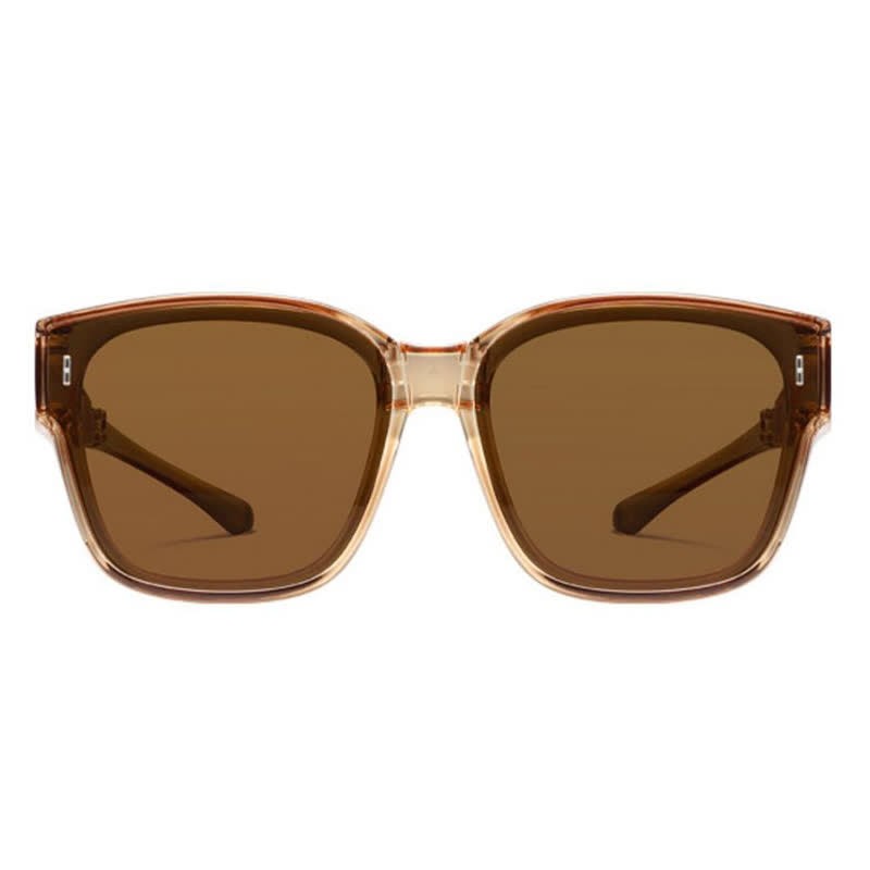 Spykay™ SG60956 Fit Over Glasses Square Frame Foldable Sunglasses for Women Men - image 4