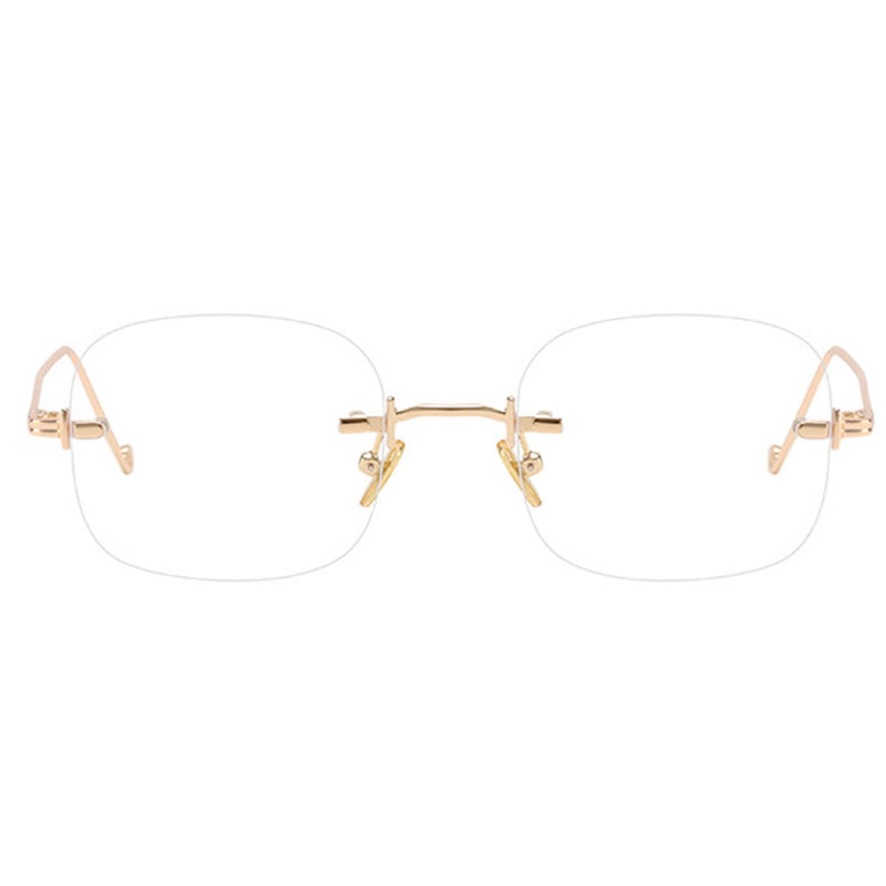 Spykay™ EG26888 Square Frame Anti-blue Light Retro Rimless Glasses - image 10