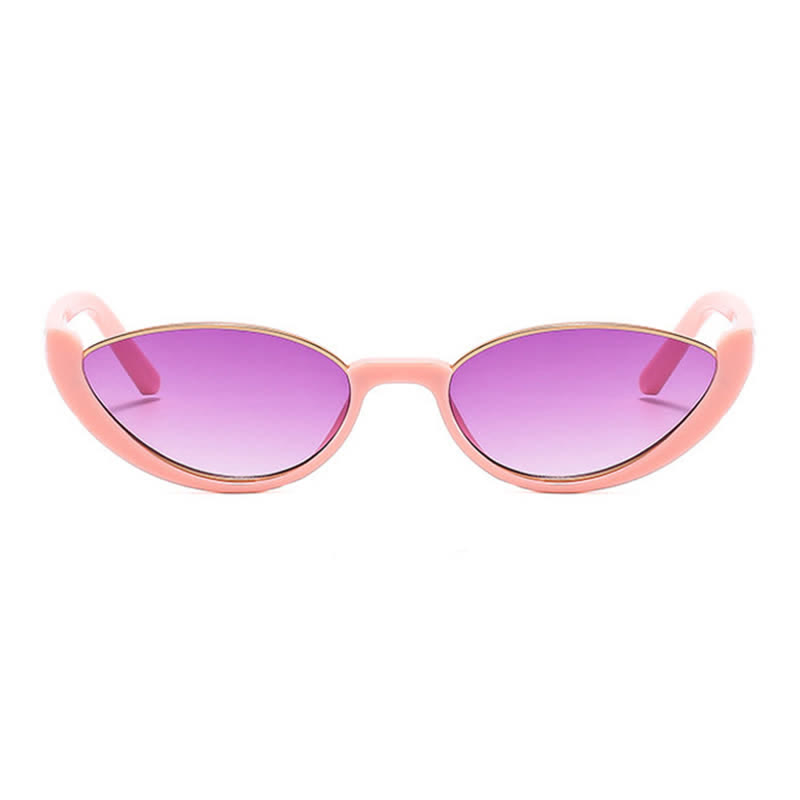 Spykay™ SG60716 Unisex Hipster Semi-Rimless Cat-Eye Sunglasses - image 23
