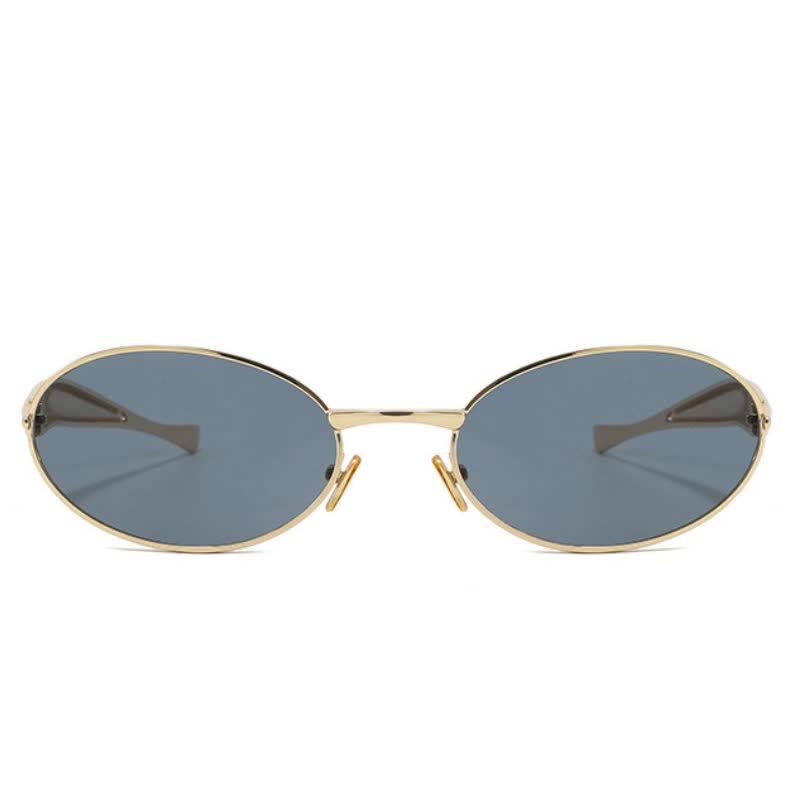 Spykay™ SG61050 Unisex Vintage Oval Frame Sunglasses - image 3