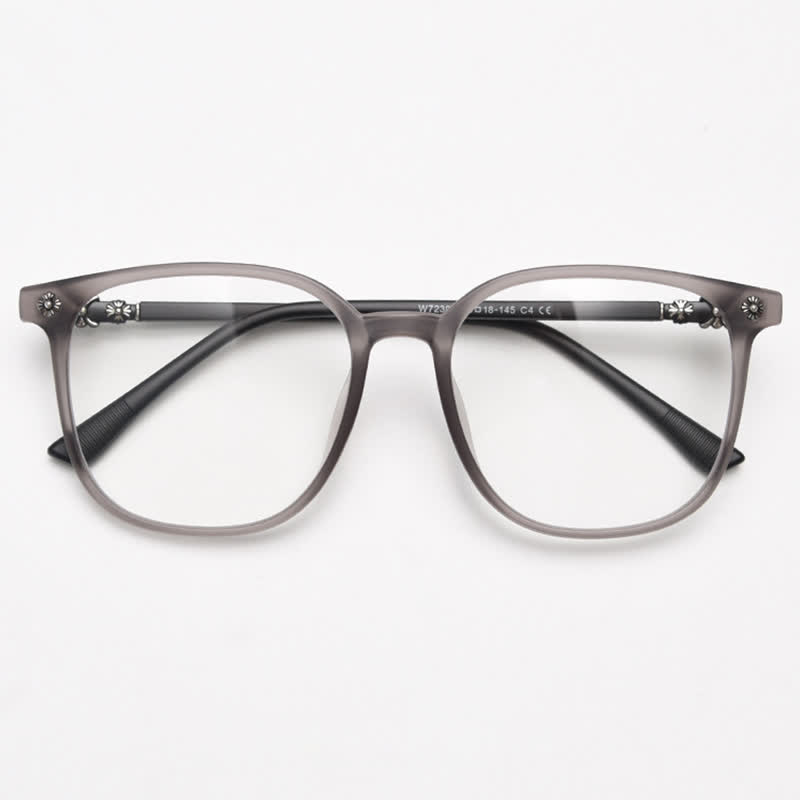 Spykay™ EG26915 Unsiex Classic Square Large Frame Fashion Anti-blue Light Chrome Hearts Glasses - image 8