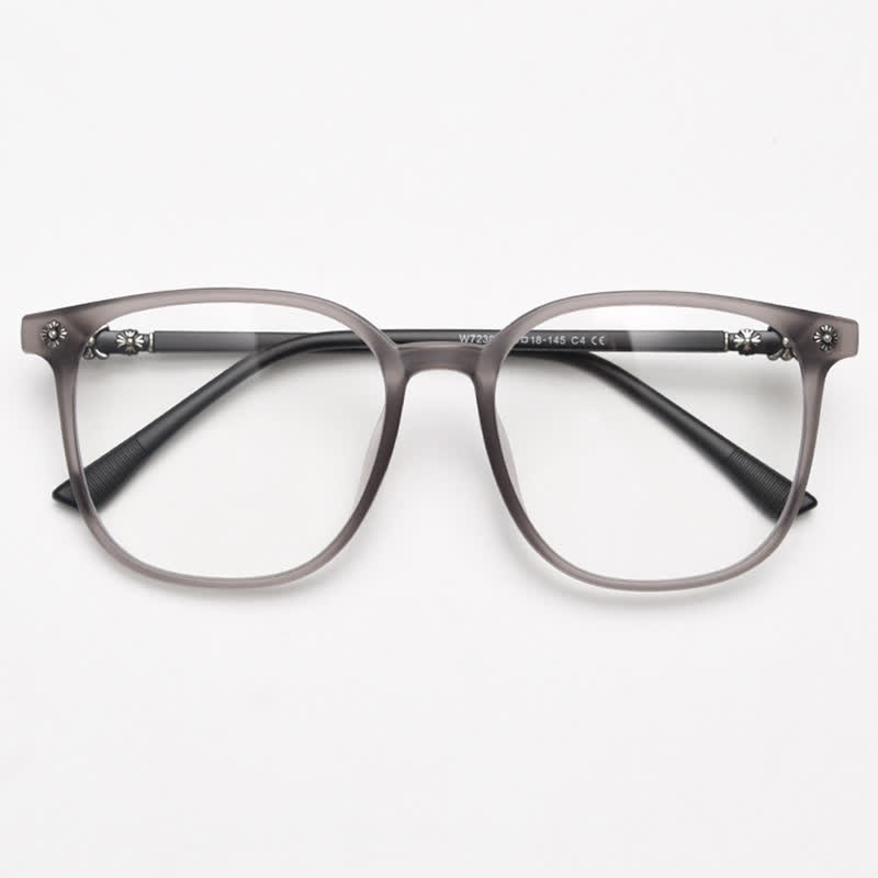 Spykay™ EG26915 Unsiex Classic Square Large Frame Fashion Anti-blue Light Chrome Hearts Glasses - image 8