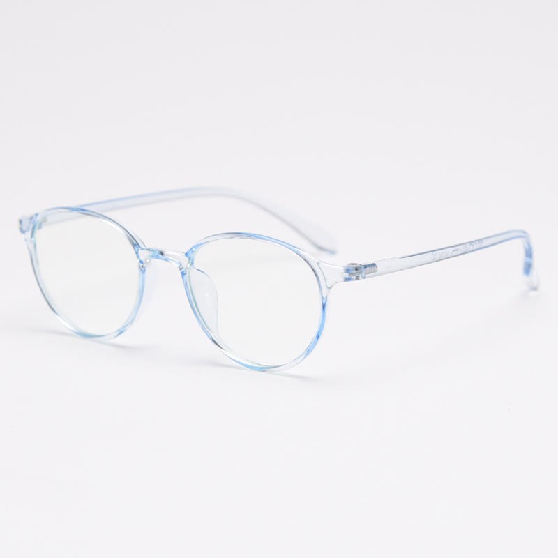 Spykay™ EG26866 Oval Frame Anti-blue Light Simple Classic Lightweight Glasses  - Blue - image 23