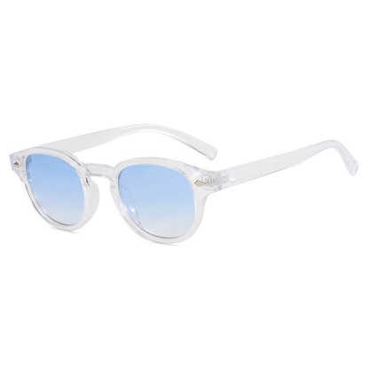 Spykay™ SG60725 Round Frame Fashion Sunglasses - Clear/Blue - image 29