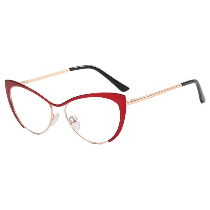 Spykay™ EG26766 Cat-Eye Metal Frame Anti-blue Light Glasses