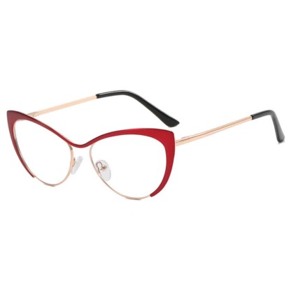 Spykay™ EG26766 Cat-Eye Metal Frame Anti-blue Light Glasses