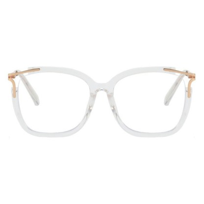 Spykay™ EG1018 Square Cat-eye Hollow Glasses Frame New TR90 Anti-blue Light Flat Glasses