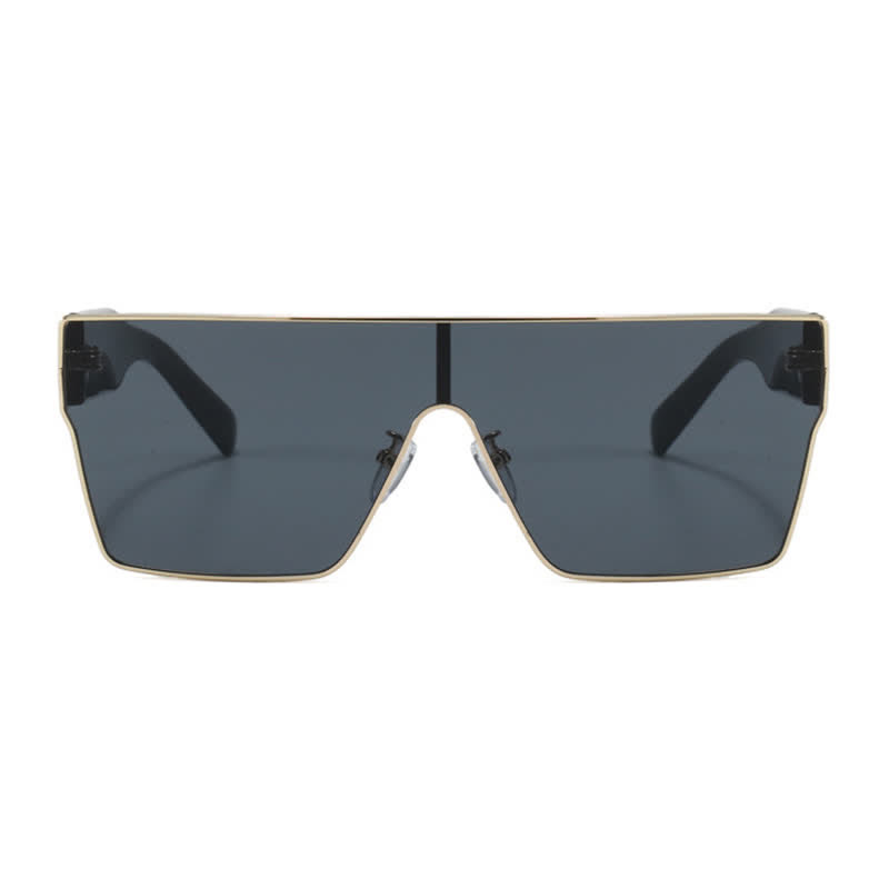 Spykay™ SG60880 One-piece Square Frame Oversized Sunglasses