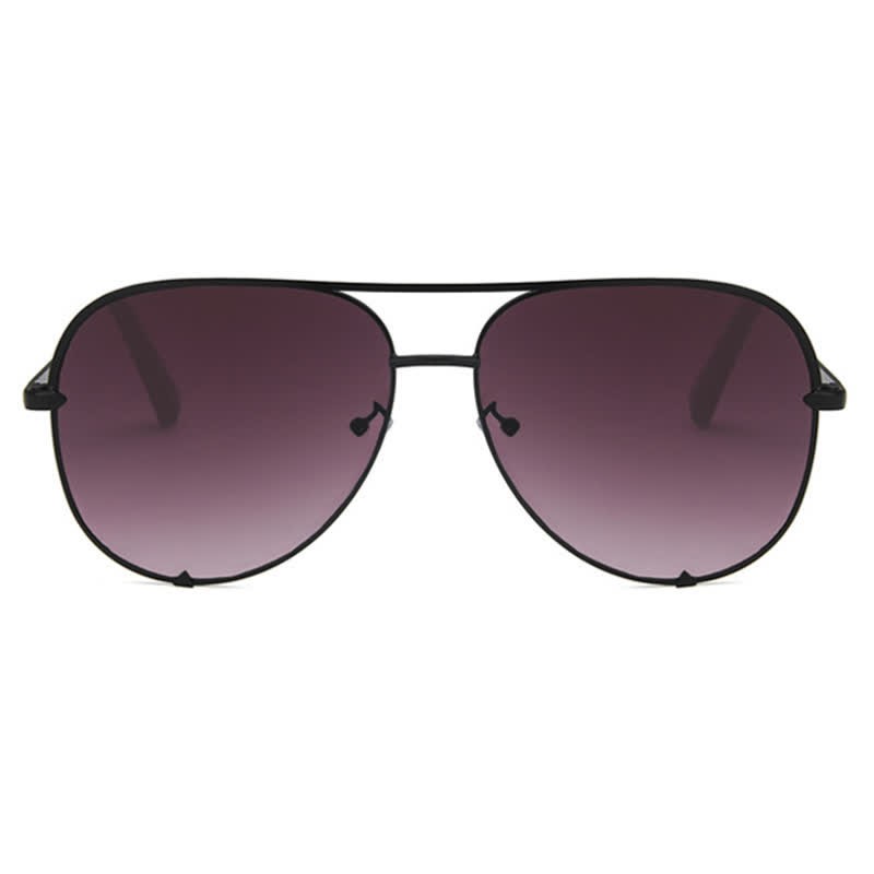 Spykay™ SG60837 Vintage Double Bridges Aviator Frame Sunglasses For Driving