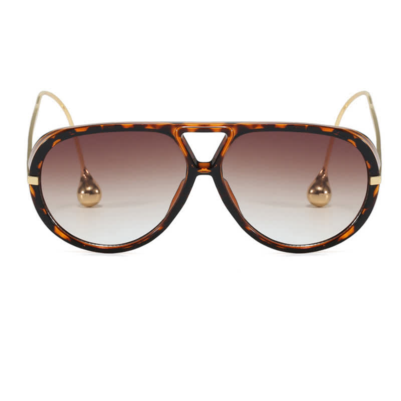 Spykay™ SG60673 Double Bridges Metal Temples Aviator Sunglasses - image 27