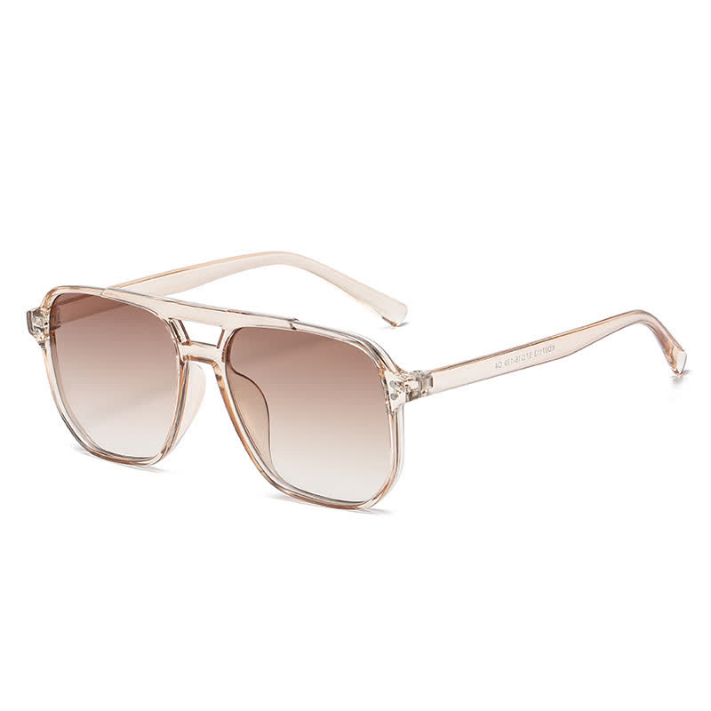 Spykay™ SG60735 Vintage Double Bridges Tinted Aviator Sunglasses - image 32