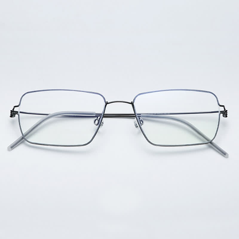 Spykay™ EG26905 Retro Simple Rectangle Frame Anti-blue Light Hipster Glasses - image 6