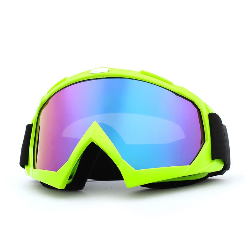Spykay™ SG61044 Vintage Unisex Windproof Dirt Motorcycle Goggle, Ski Goggles For Outdoor Activities - Green - image 4