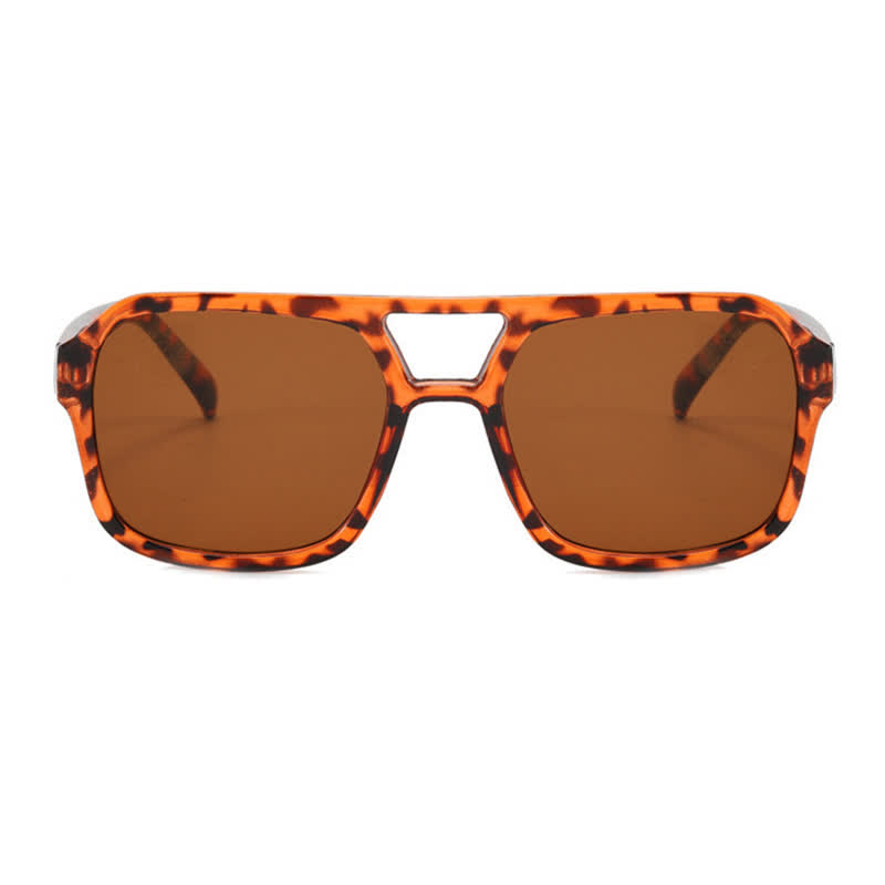 Spykay™ SG60718 Double Bridges Square Frames Retro-Vintage Sunglasses - image 35