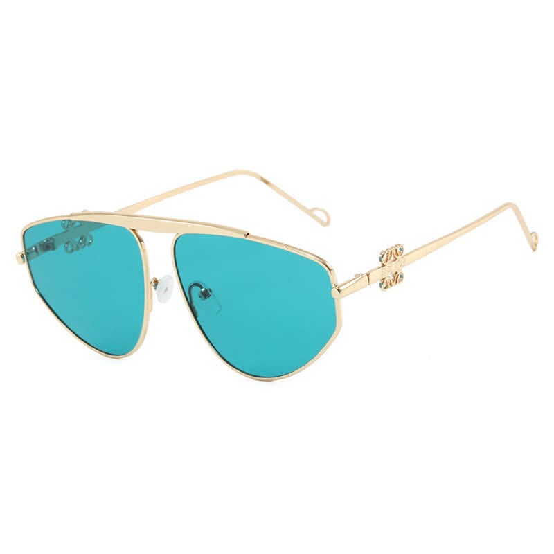 Spykay™ SG60906 Hollow-out Irregular Aviator Sunglasses - image 18