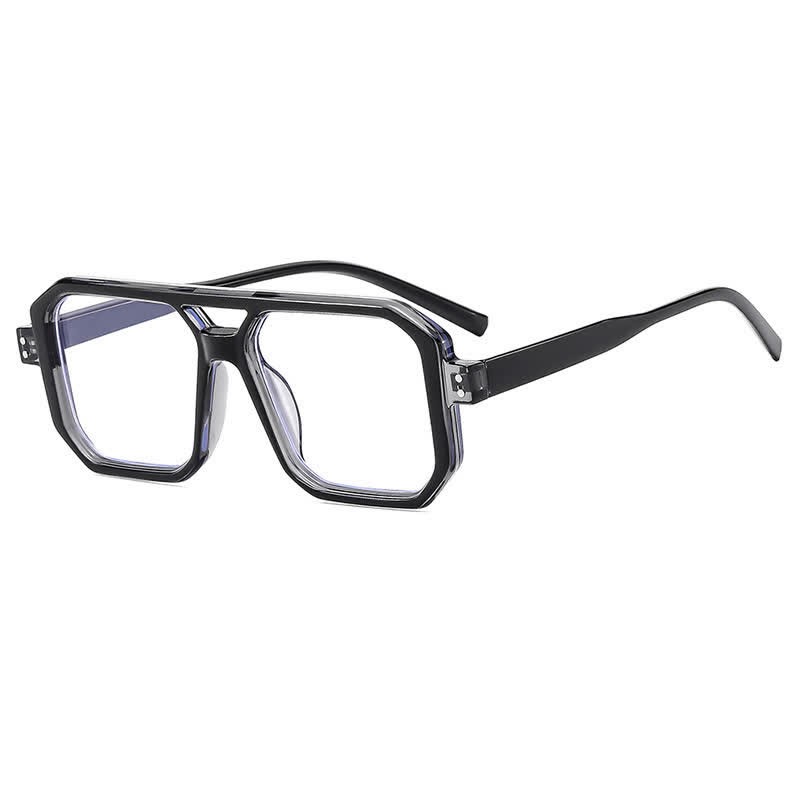 Spykay™ EG26772 Trendy Square Frame Double Bridges Glasses