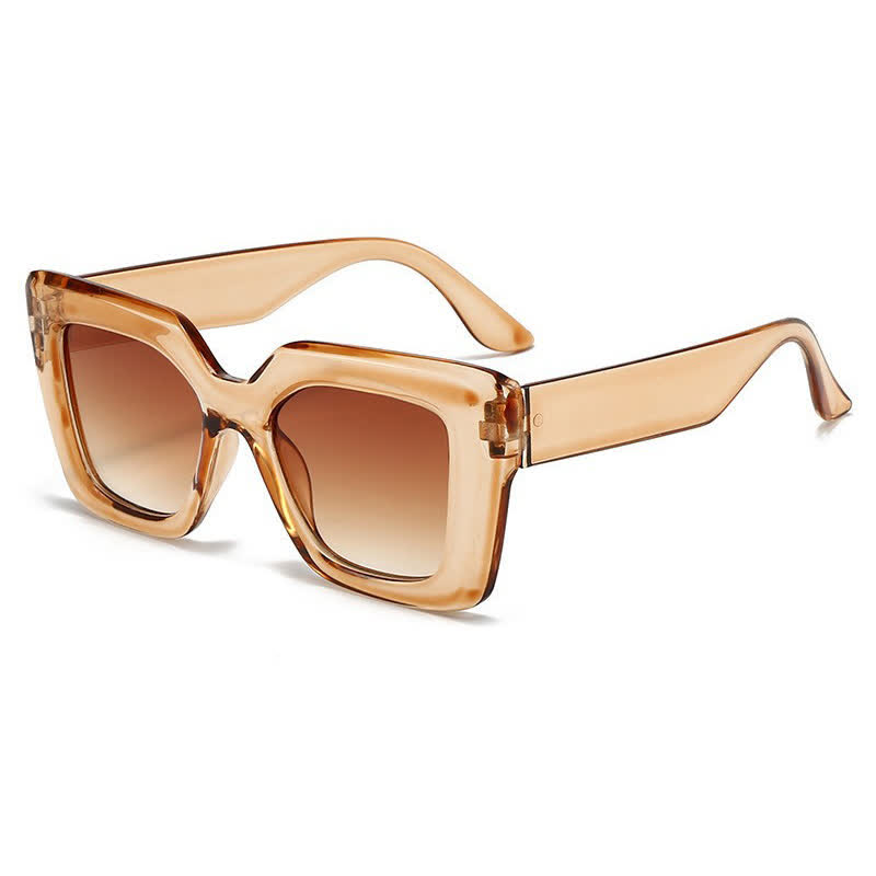 Spykay™ SG60944 Simple Oversized Square Frame Fashion Sunglasses