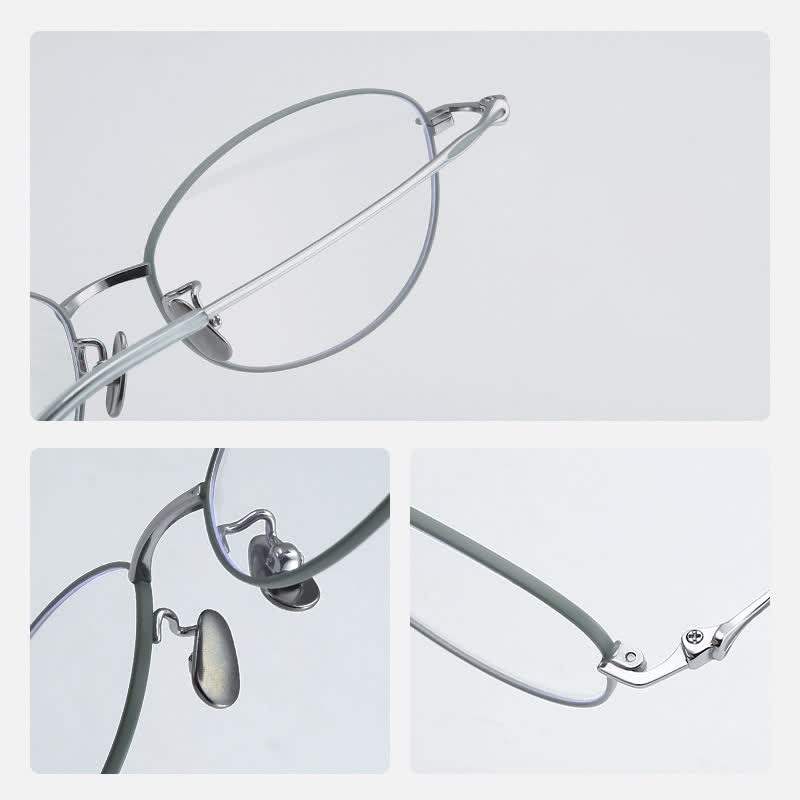 Spykay™ EG26856 Butterfly Titanium Lightweight Frame Anti-blue Light Simple Glasses - image 4