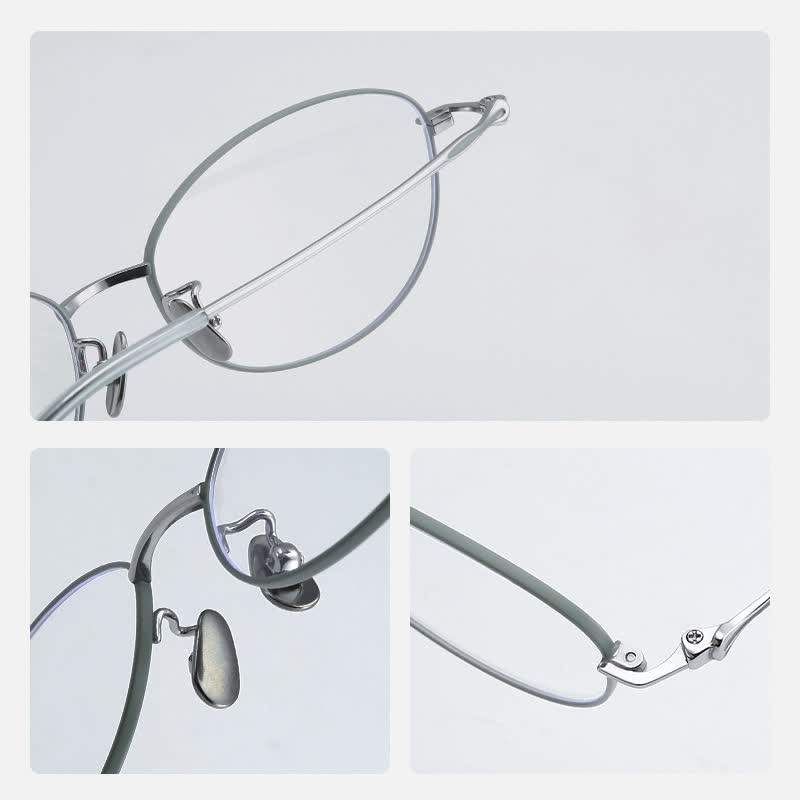 Spykay™ EG26856 Butterfly Titanium Lightweight Frame Anti-blue Light Simple Glasses - image 4