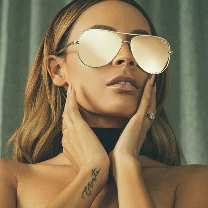 Spykay™ SG60837 Vintage Double Bridges Aviator Frame Sunglasses For Driving