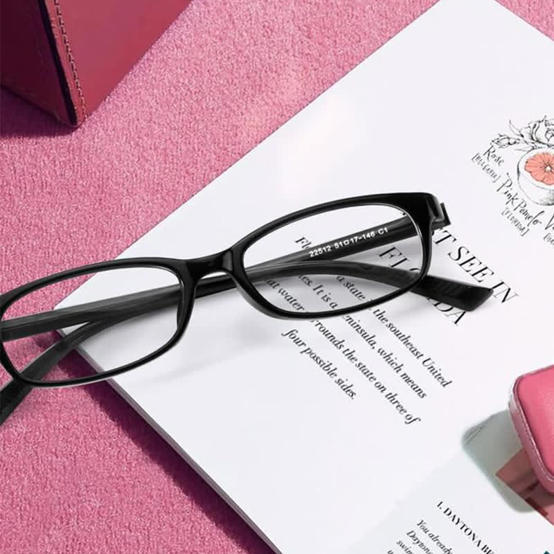 Spykay™ EG26884 Anti-blue Light Small Rectangle Frame Y2K Hipster Eyeglasses - image 7