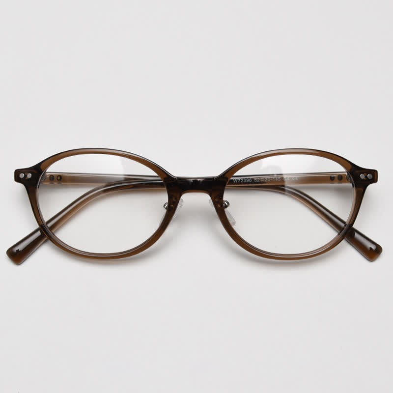 Spykay™ EG26699 Vintage Oval Frame Anti-blue Light Glasses For Reading - image 11