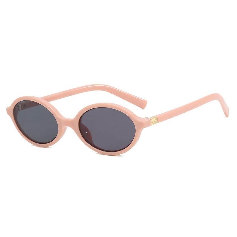 Spykay™ SG26663  Vintage Oval Frame Sunglasses - Pink - image 17