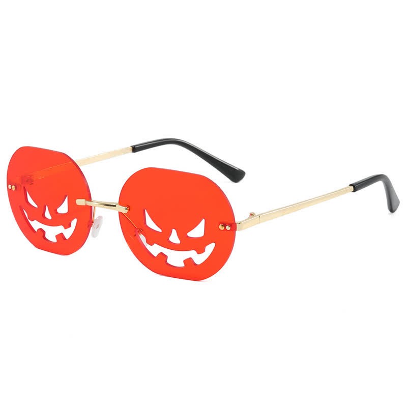 Spykay™ SG60987 Halloween Pumpkin Sunglasses for Women Men - Red A - image 10