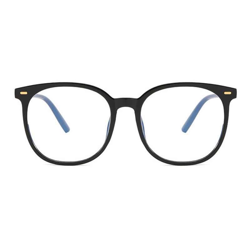 Spykay™ EG26768 Oversized Round Frame Anti-blue Light Classic Glasses