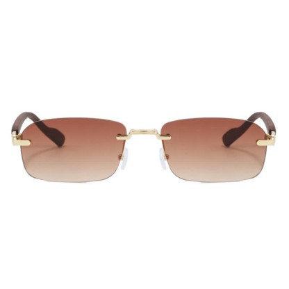 Spykay™ SG60831 Women's Rectangle Frame Rimless Sunglasses