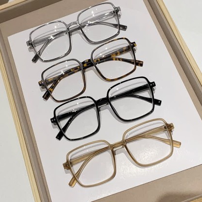 Spykay™ EG26910 Simple Classic Oversized Square Frame Anti-blue Light Glasses - image 11