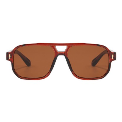 Spykay™ SG60754 Square Frame Double Bridges Vintage Sunglasses - image 16