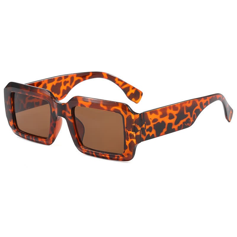 Spykay™ SG60843 Fashion Simple Rectangle Thick Frame Sunglasses