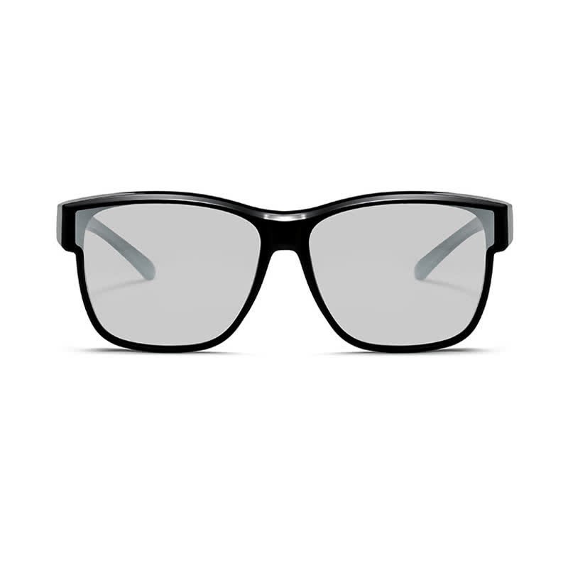 Spykay™ SG61038 Fit Over Glasses Square Frame Polarized Sunglasses - image 8