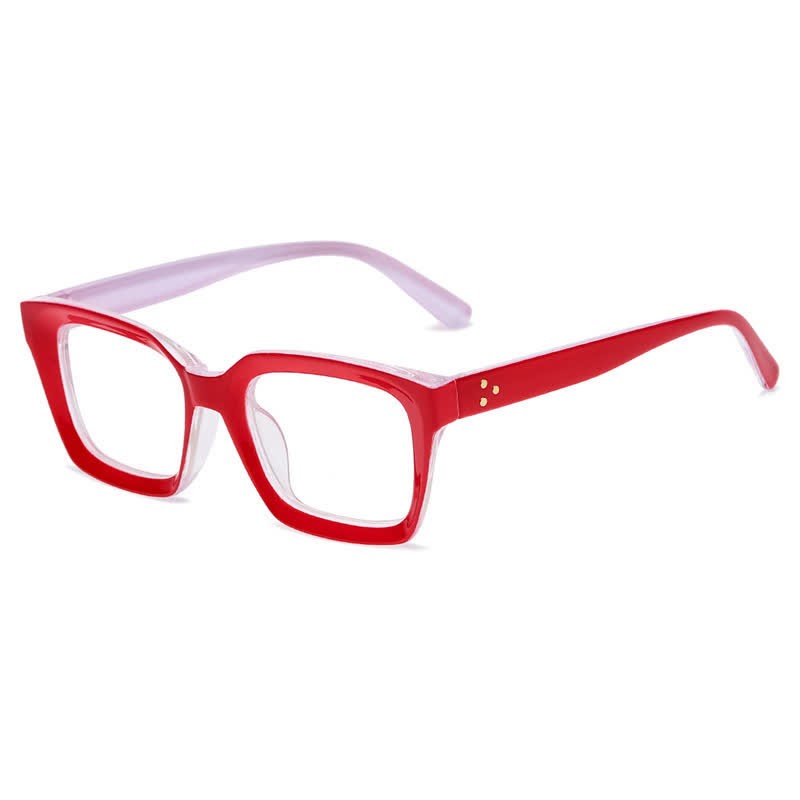 Spykay™ EG26877 Classic Simple Square Frame Concave Lenses Anti-blue Light Thick Glasses - image 15