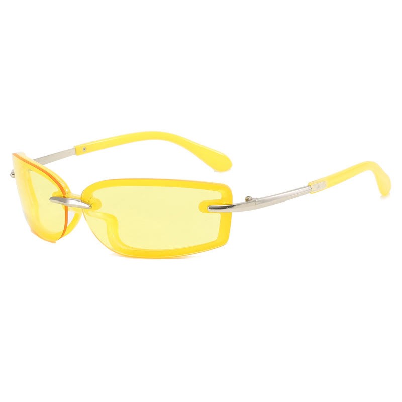 Spykay™ SG60850 Y2K Rimless Rectangle Frame Sunglasses - image 23