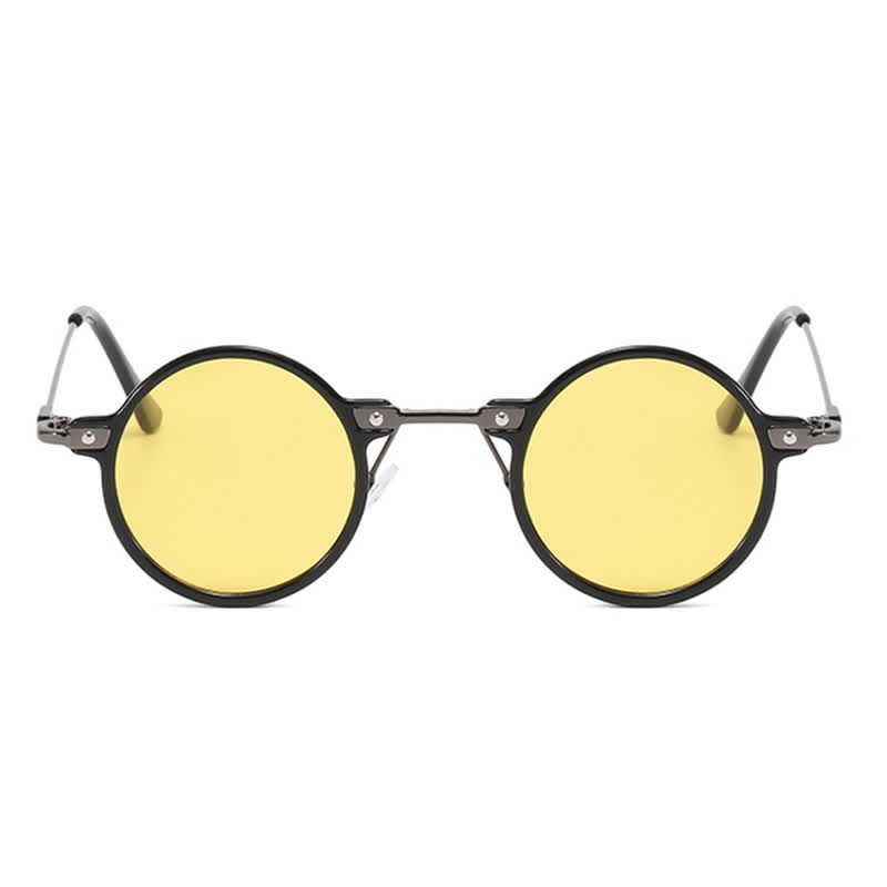 Spykay™ SG60899 Retro Punk Small Round Frame Classic Sunglasses