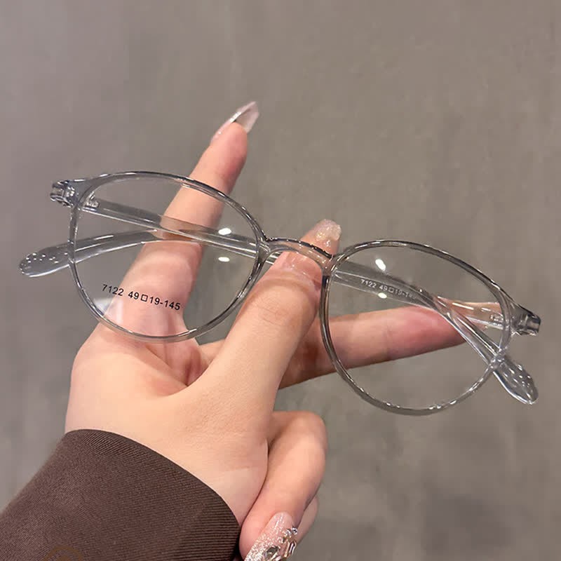 Spykay™ EG26866 Oval Frame Anti-blue Light Simple Classic Lightweight Glasses  - image 25