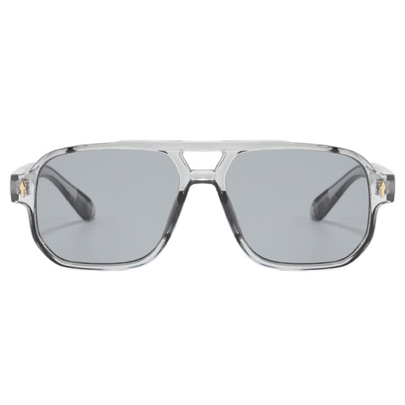Spykay™ SG60754 Square Frame Double Bridges Vintage Sunglasses - image 18