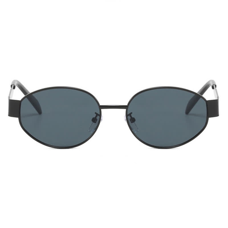 Spykay™ SG60707 Oval Frames Metal Temples Retro-Vinatge Sunglasses - image 28