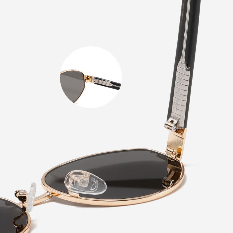 Spykay™ SG60768 Unisex Oval Frame Retro Sunglasses with Nylon Lense - image 22