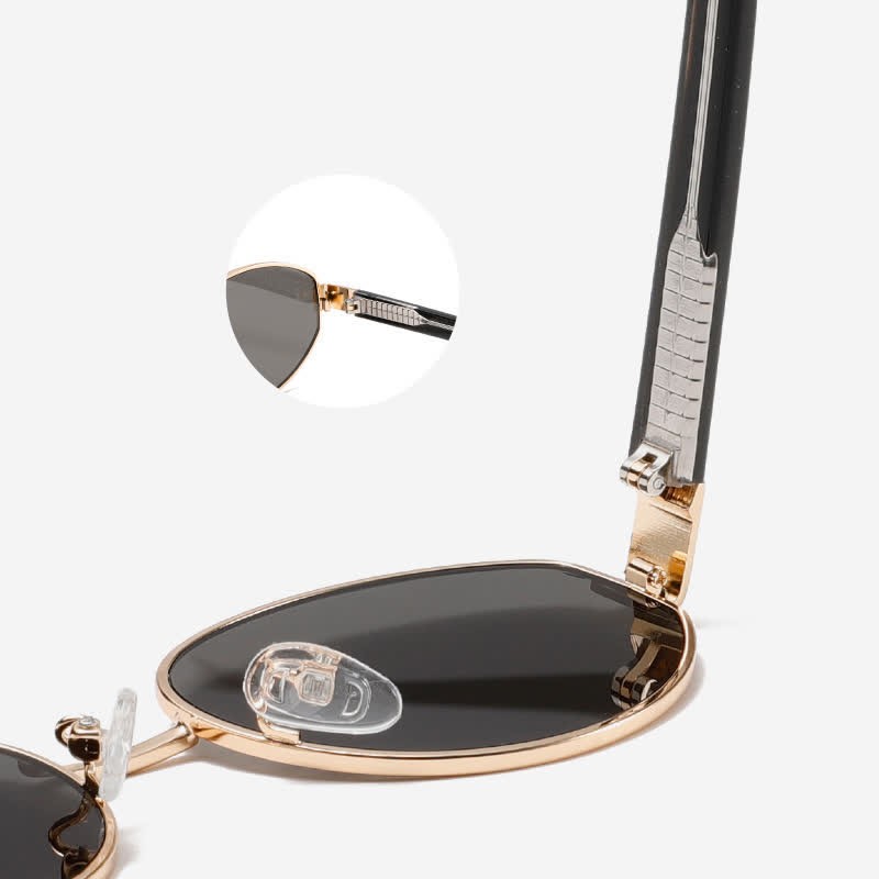 Spykay™ SG60768 Unisex Oval Frame Retro Sunglasses with Nylon Lense - image 22